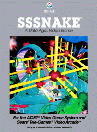 Sssnake Atari 2600 US box art